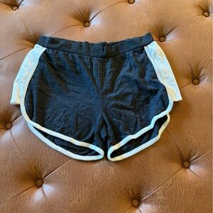 Chaser black and white lounging shorts, NWT